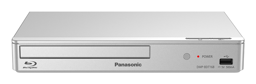 Panasonic DMP-BDT168EG Lettore Blu-Ray 3D Argento - Compatibile con CD e DVD