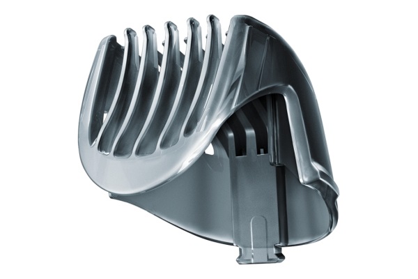 Panasonic ER-SB60-S803 Regolabarba da Uomo - Tagliacapelli Cordless Portatile Impermeabile con 20 Impostazioni di Lunghezza, 2 Accessori, Funzionamento Senza Filo e Con Filo, Supporto di Ricarica, Argento