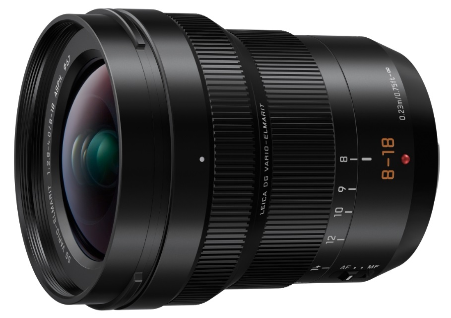 Panasonic Leica DG Vario-Elmarit 8-18mm f/2.8-4.0 ASPH - Obiettivo zoom grandangolare per Micro Quattro Terzi