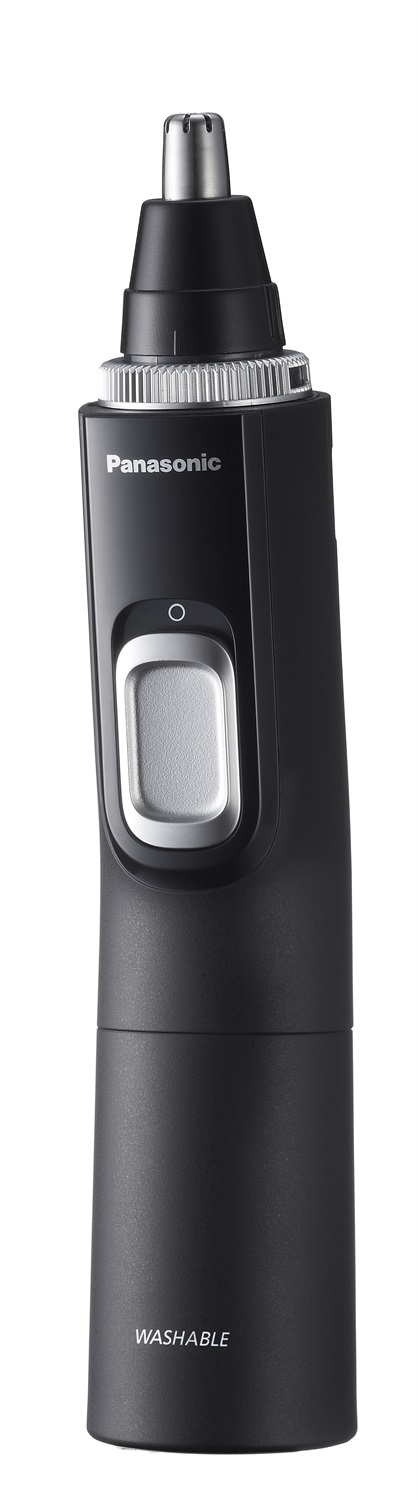 Panasonic ER-GN300 Rasoio di Precisione Nero - Rifinitore Impermeabile per Naso, Orecchie e Sopracciglia con Lama Doppio Filo