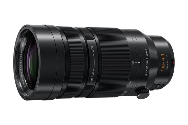 Panasonic LUMIX H-RS100400E Obiettivo LEICA DG Vario-Elmar 100-400 mm F4.0-6.3 Teleobiettivo Zoom Autofocus/Manual Focus - Nero
