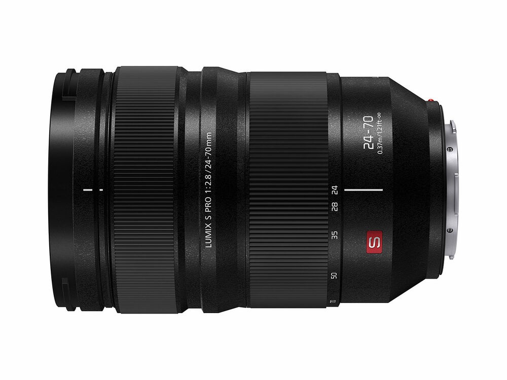 Panasonic Lumix S Pro 24-70mm f/2.8 - Obiettivo Zoom Standard Resistente alla Polvere e agli Spruzzi con Messa a Fuoco Automatica