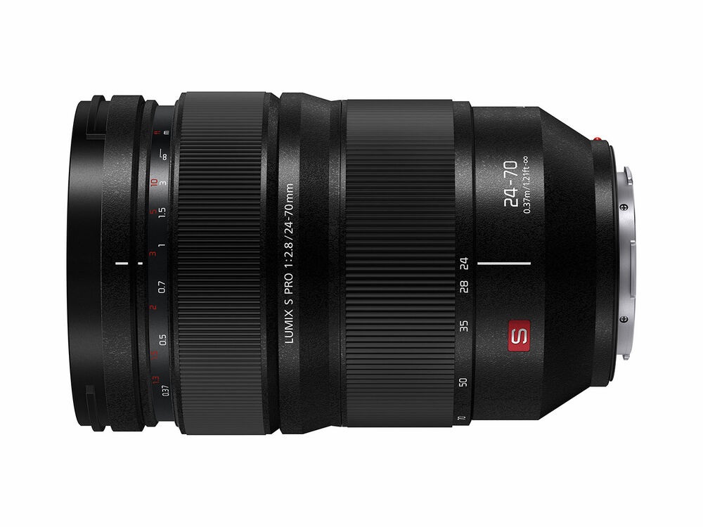 Panasonic Lumix S Pro 24-70mm f/2.8 - Obiettivo Zoom Standard Resistente alla Polvere e agli Spruzzi con Messa a Fuoco Automatica