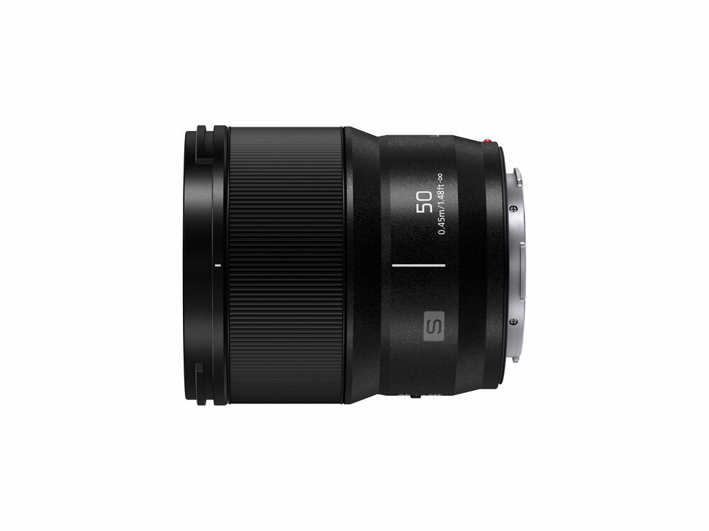 Panasonic Lumix S 50mm f/1.8 - Obiettivo L-Mount con Apertura f/1.8, Effetto Bokeh Splendido e Design Compatto