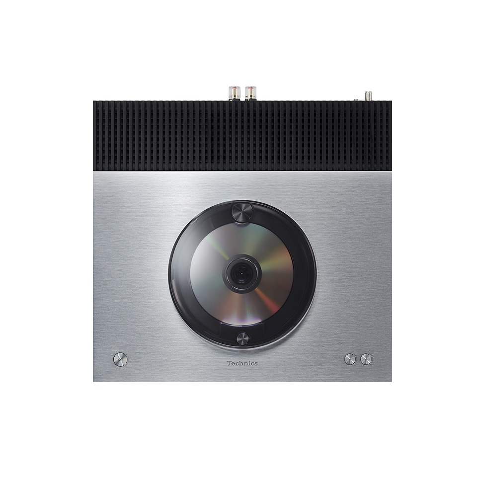 Technics SA-C600EG-S Ricevitore AV Hi-Fi Argento 60 W con DAB, CD, USB, Bluetooth e AirPlay 2