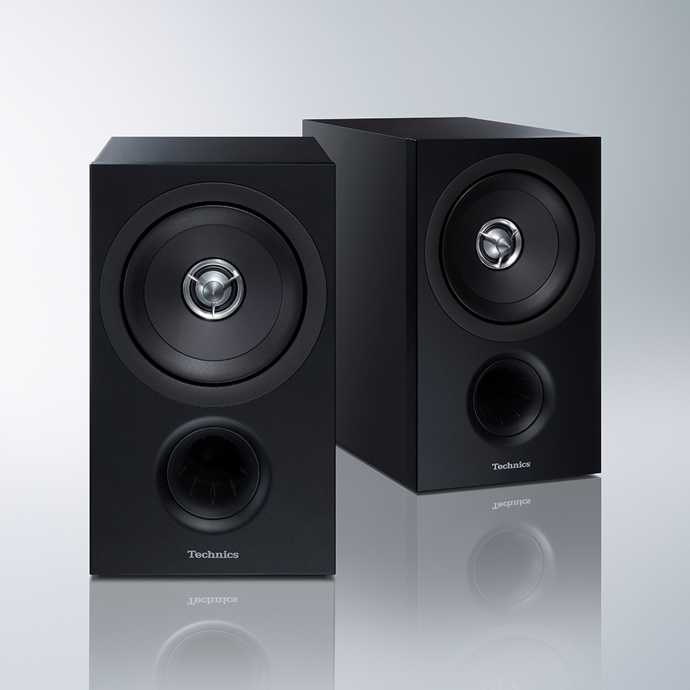 Technics SB-C600E-K Black - Coppia di Diffusori da Libreria 60W, 2 Vie, Woofer 15cm, Tweeter 2.5cm, Bass Reflex
