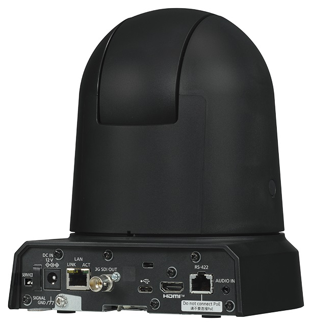 Panasonic AW-UE50 Telecamera di Sicurezza IP Interna 1920x1080, PTZ, NDIHX2, SRT - Nero