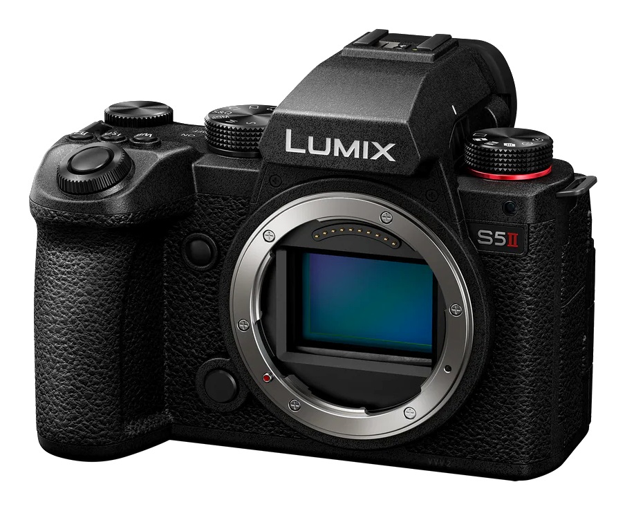Panasonic Lumix S5 II Corpo Macchina Mirrorless Full Frame 24,2 MP CMOS, 4K 60P e 6K 30P, AF Ibrido, IS Attivo, Nero
