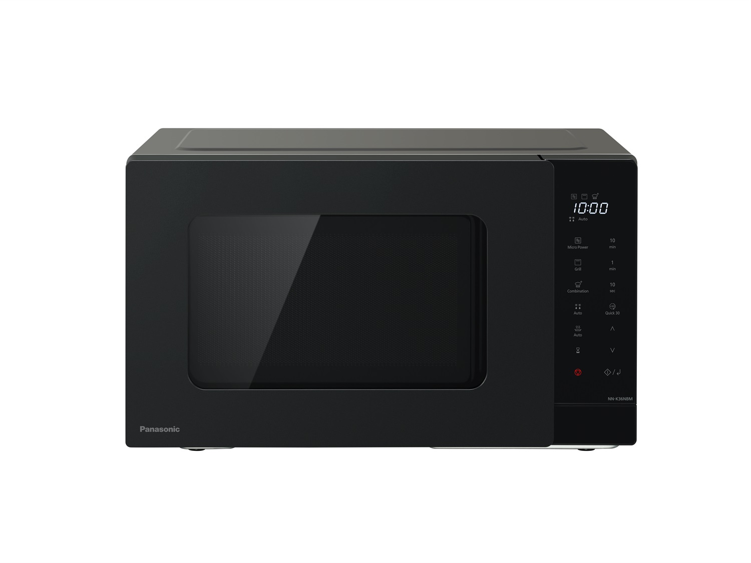 Panasonic Microonde Combinato con Grill NN-K36NBMEPG, 24 Litri, 900W, Nero, Touch Panel