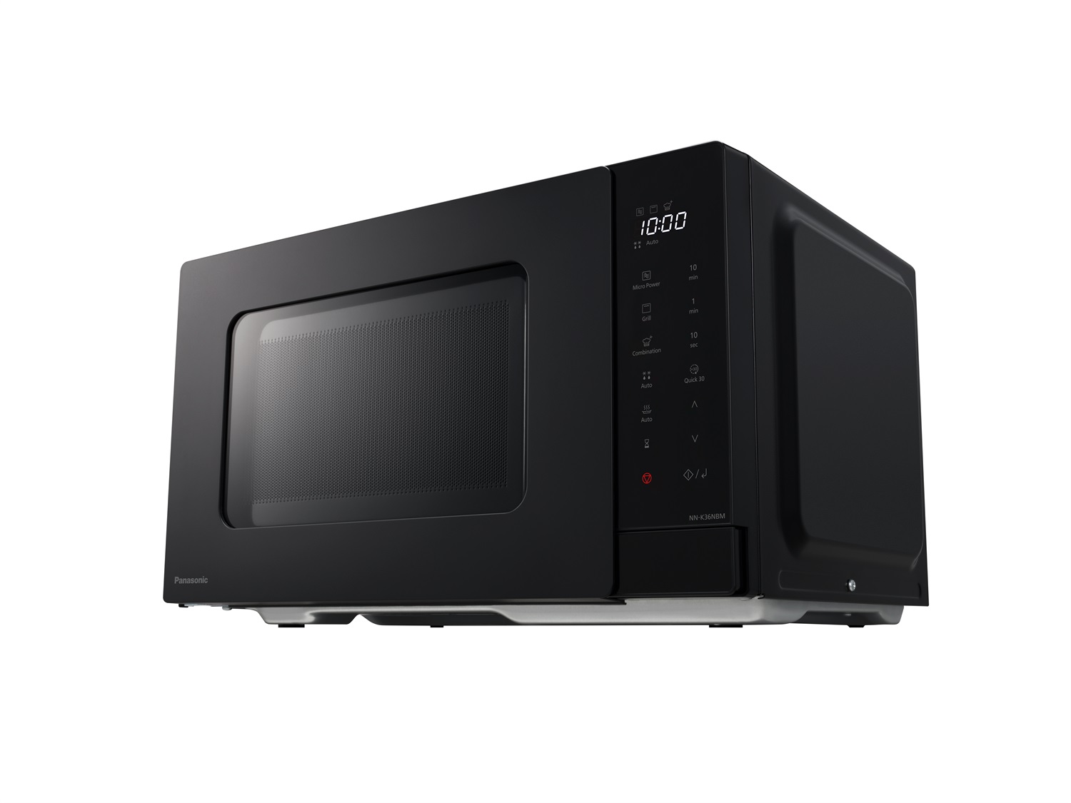 Panasonic Microonde Combinato con Grill NN-K36NBMEPG, 24 Litri, 900W, Nero, Touch Panel