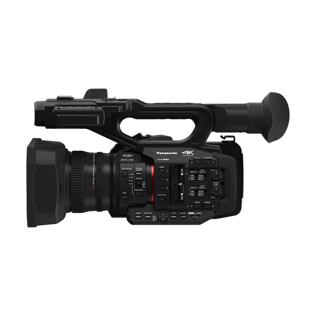 Panasonic HC-X2E Videocamera Palmare/Da Spalla 4K Ultra HD con Otturatore Globale Elettronico e Zoom 20x - Nero