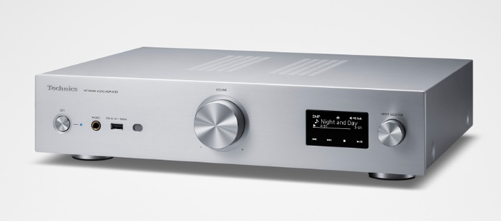 Technics SU-GX70EG-S Argento Amplificatore Network Grand Class 2x 80W Wi-Fi HDMI Phono DAB-FM