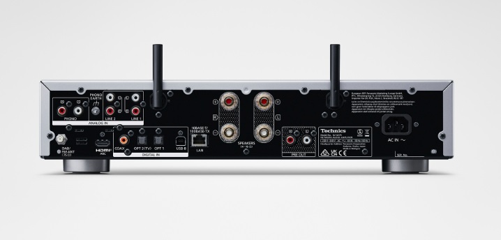 Technics SU-GX70EG-S Argento Amplificatore Network Grand Class 2x 80W Wi-Fi HDMI Phono DAB-FM