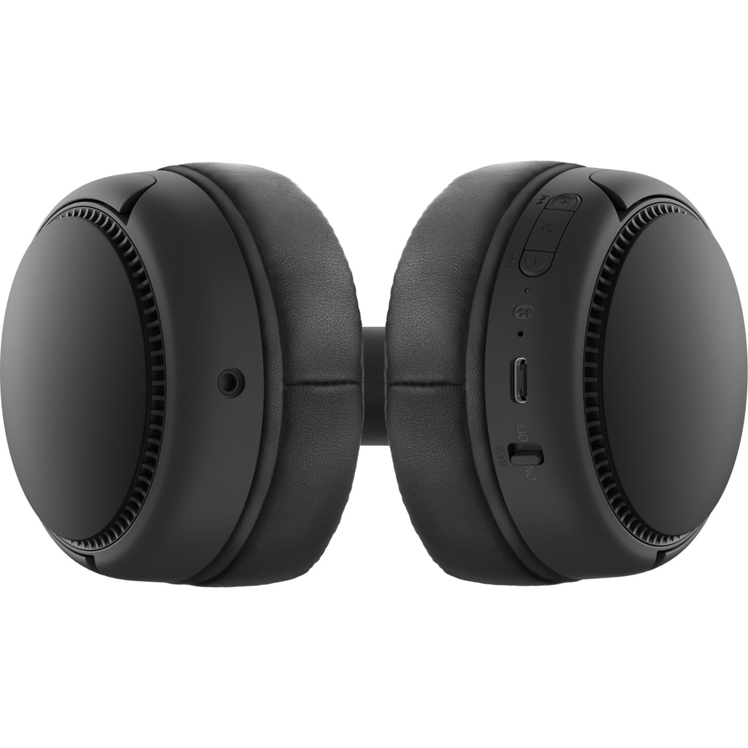 Panasonic RB-M300B Cuffie Wireless Over Ear Bluetooth con Microfono, Bassi Profondi XBS DEEP, Autonomia 50 Ore, Nero