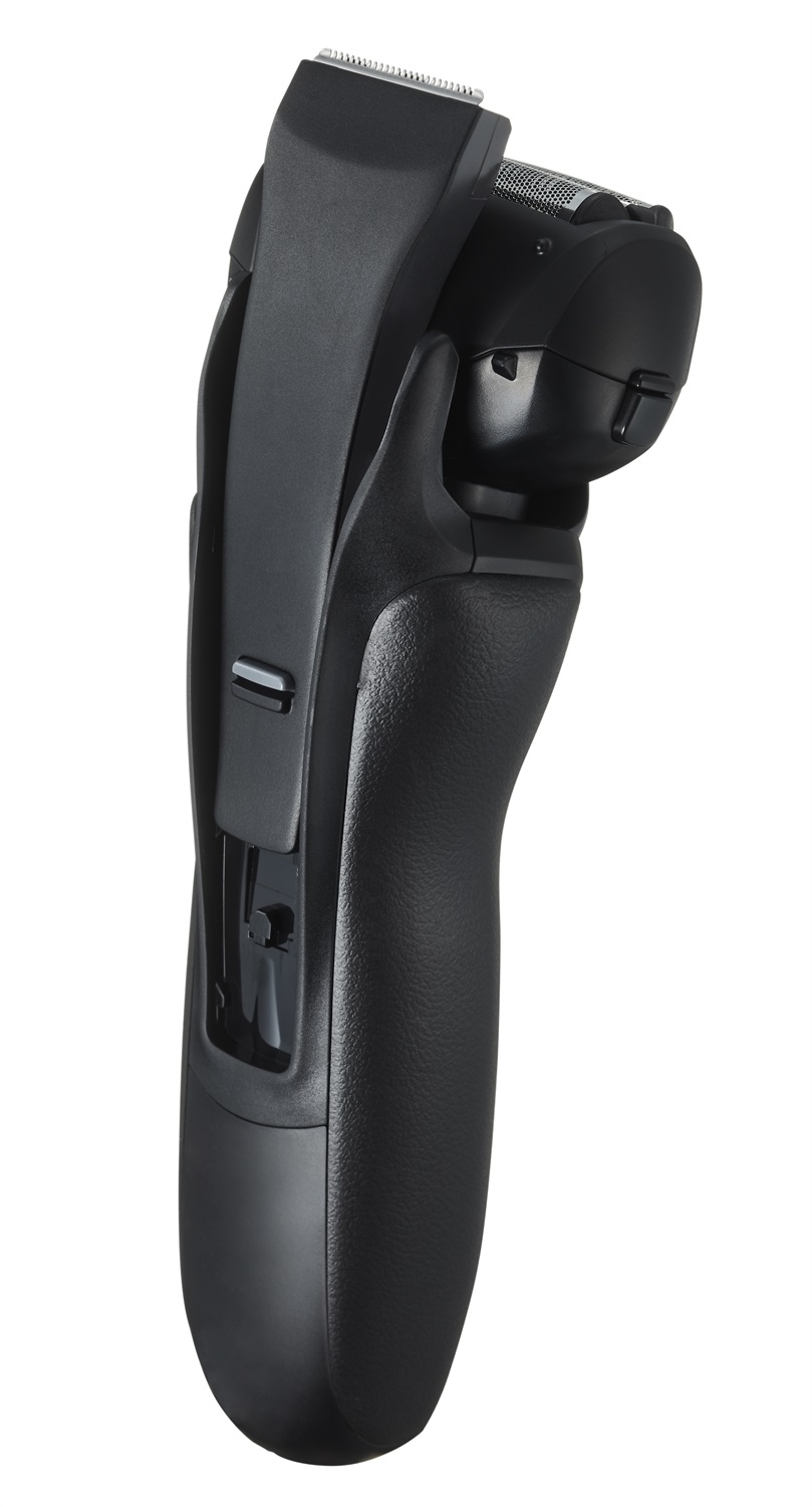 Panasonic ES-RT37-K503 Rasoio Elettrico Wet&Dry a 3 Lame con Testina Multidirezionale e Tagliabasette a Scomparsa, Ricaricabile e Lavabile