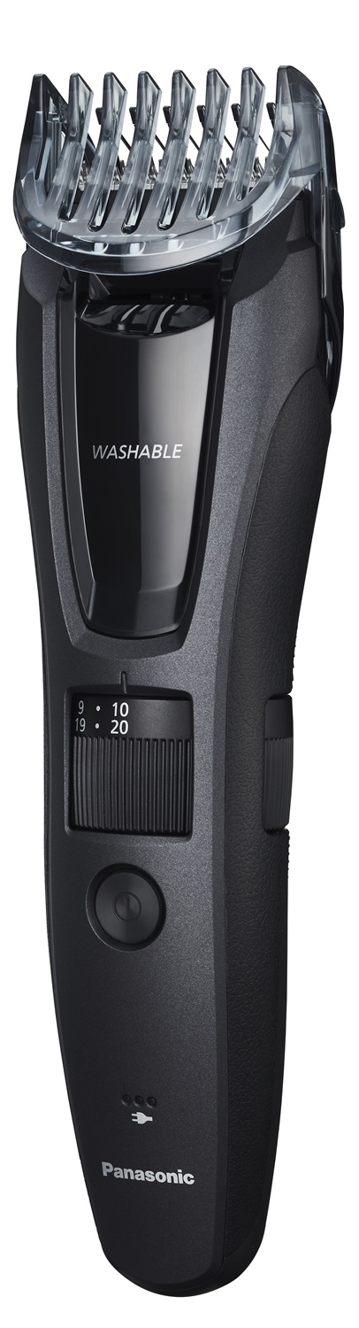Panasonic ER-GB62-H503 Regolabarba e Tagliacapelli da Uomo, Impermeabile, 39 Impostazioni di Lunghezza, 3 Accessori, Funzionamento Senza Filo e con Cavo