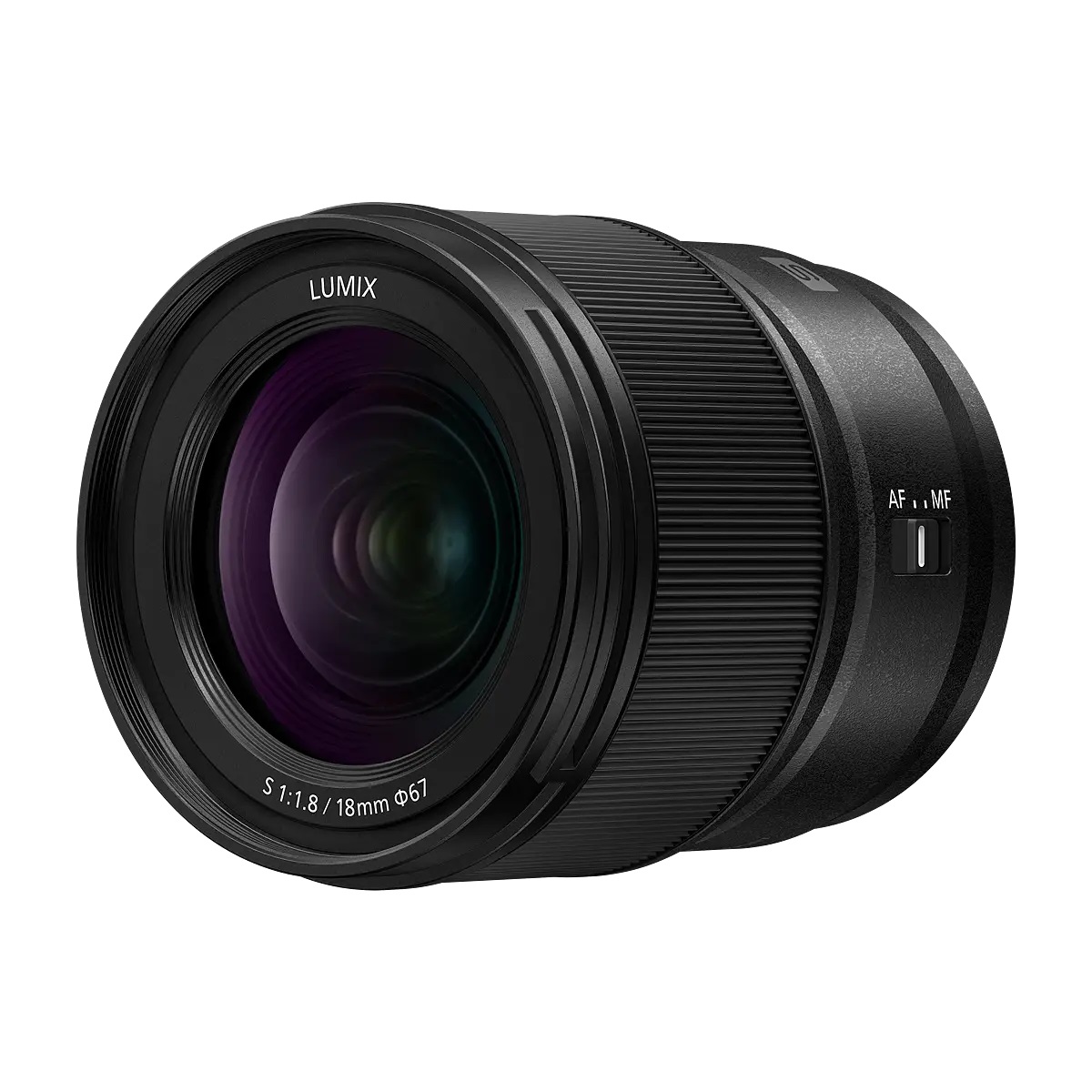 Panasonic Lumix S 18mm f/1.8 Obiettivo Ultra Grandangolare per Fotocamere Mirrorless Full-Frame