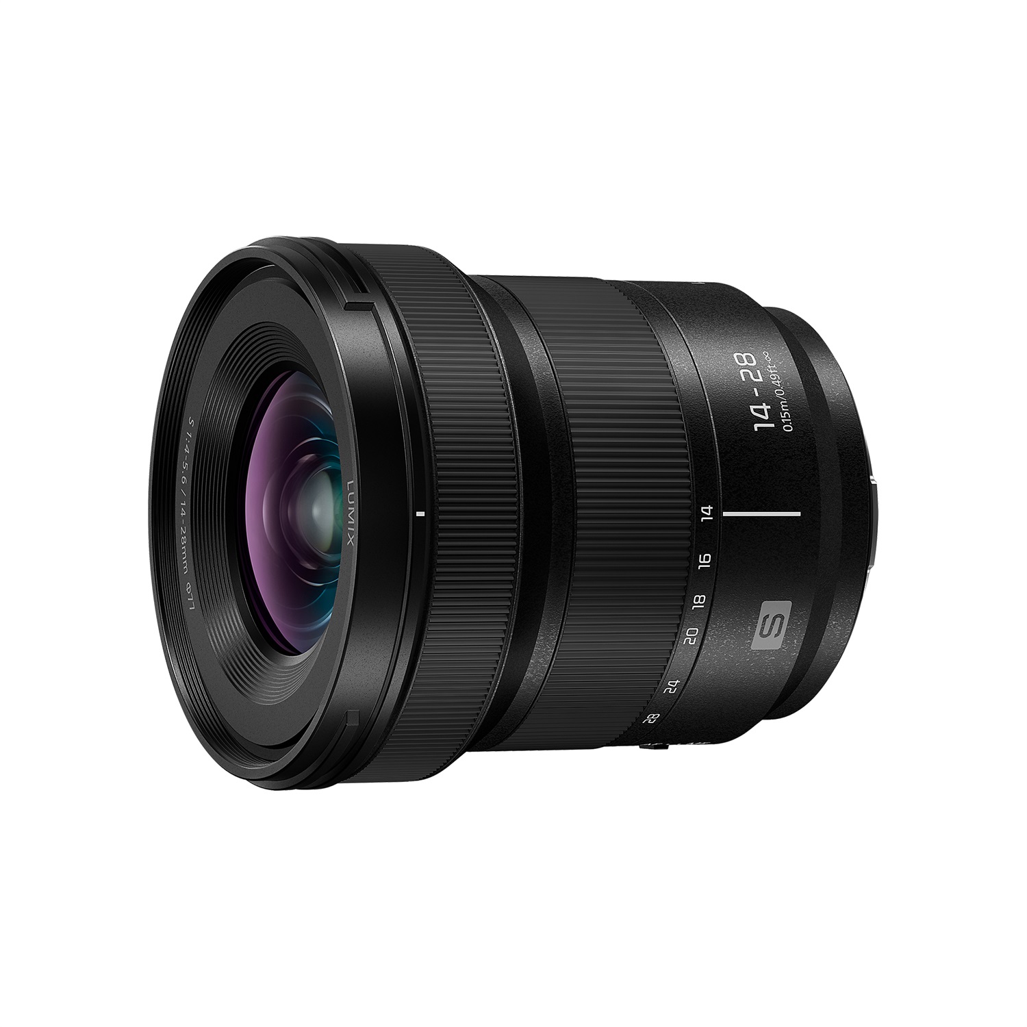 Panasonic Lumix S 14-28mm f/4-5.6 Macro - Obiettivo zoom ultra grandangolare L-Mount con messa a fuoco a 0,15 m