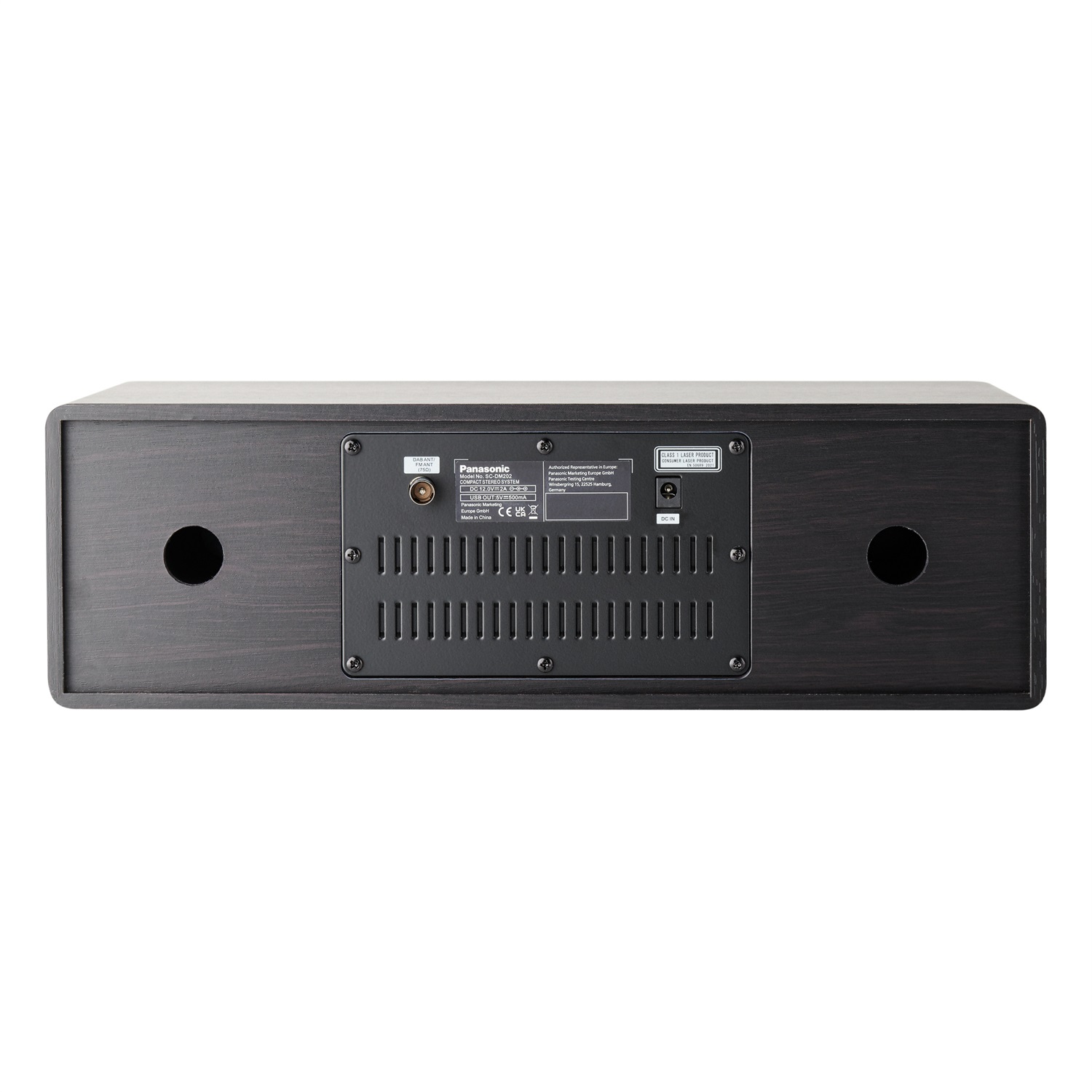 Panasonic SC-DM202EG-K Sistema Stereo Micro Hi-Fi con CD, Radio DAB /FM, USB e Bluetooth, Potenza 24 W, Telecomando, Display LCD TFT 2,4