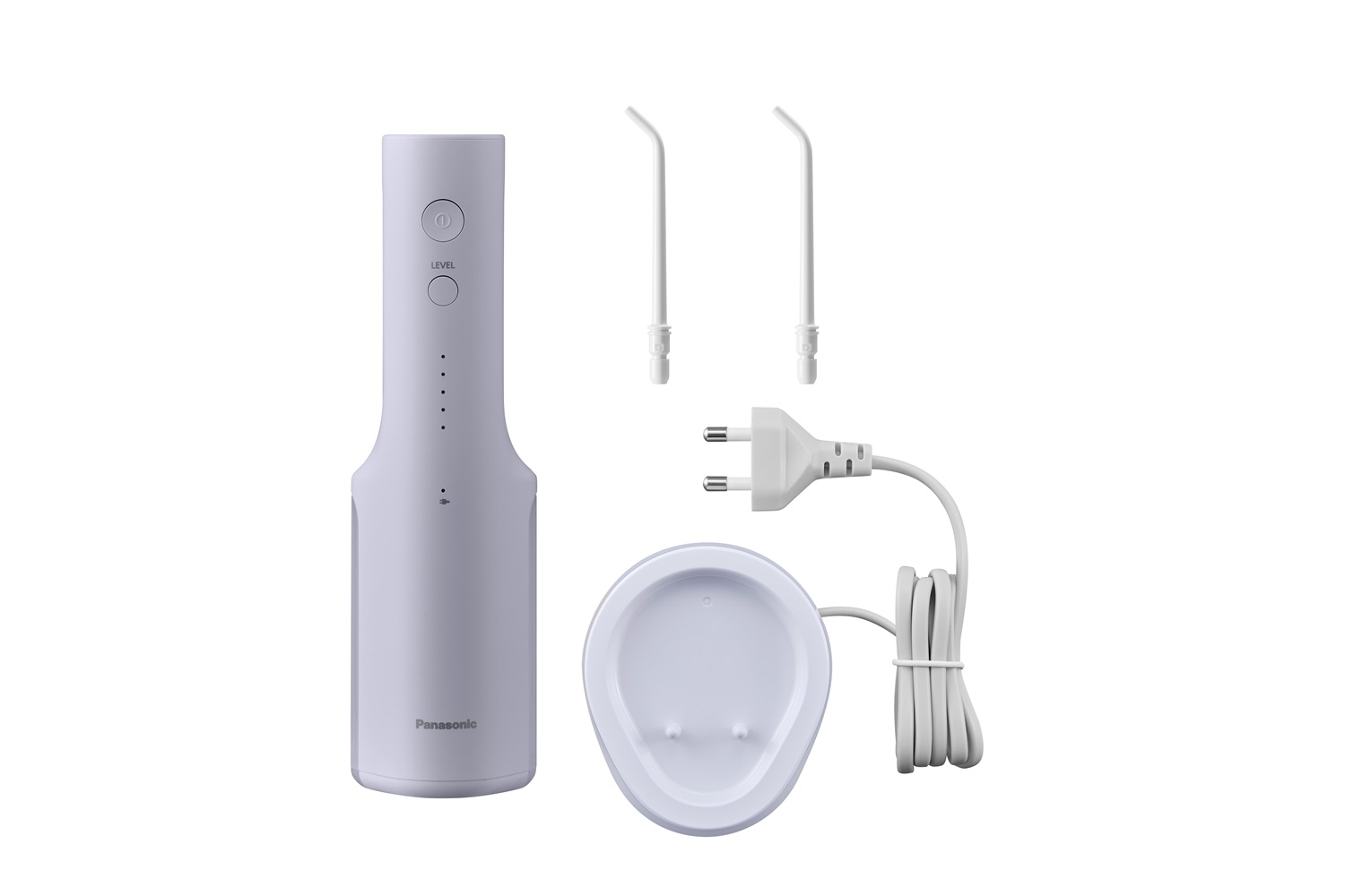 Panasonic EW-DJ26 Irrigatore Orale Wireless 0,2L Viola - 5 Livelli di Pressione, 2 Ugelli, Impermeabile IPX7