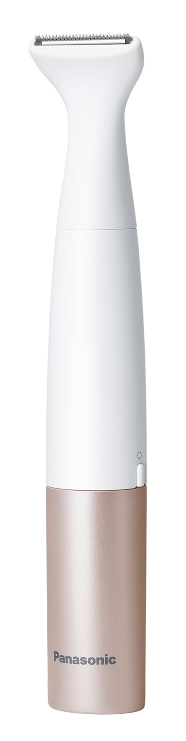 Panasonic ES-WM31 Kit 5 in 1 Corpo e Bikini - Epilatore Donna, Rasoio Donna e Bikini, 5 Accessori, Impermeabile IPX7, Wet & Dry, Alimentazione a Batteria, Oro e Bianco