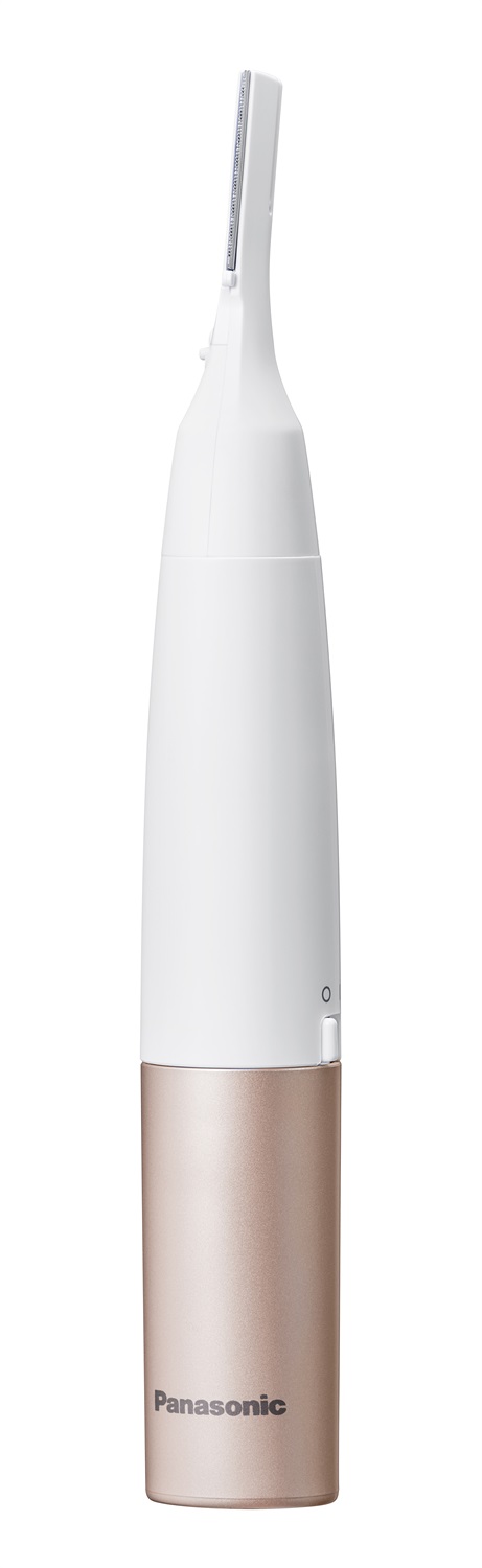 Panasonic ES-WM31 Kit 5 in 1 Corpo e Bikini - Epilatore Donna, Rasoio Donna e Bikini, 5 Accessori, Impermeabile IPX7, Wet & Dry, Alimentazione a Batteria, Oro e Bianco