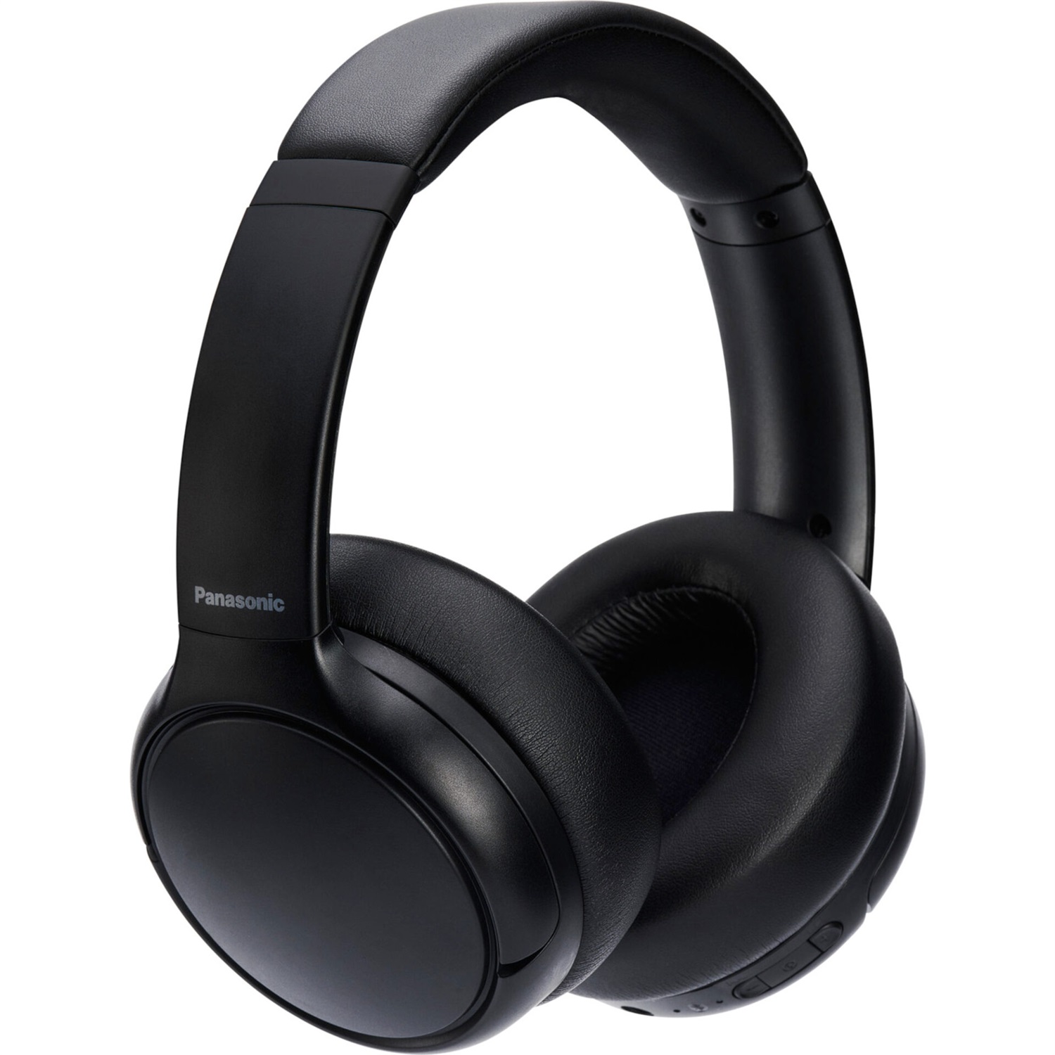 Panasonic Cuffie Wireless RB-M600B con Cancellazione Attiva del Rumore, Bluetooth 5.3, Over-Ear, Microfono Integrato, Fino a 65 Ore di Riproduzione, Nero
