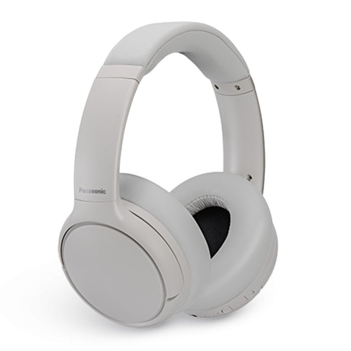 Panasonic M600B - Cuffie Wireless Over-Ear con Hybrid ANC, Bluetooth 5.3, Microfono Integrato, Fino a 50 Ore di Riproduzione, USB-C, Bianco