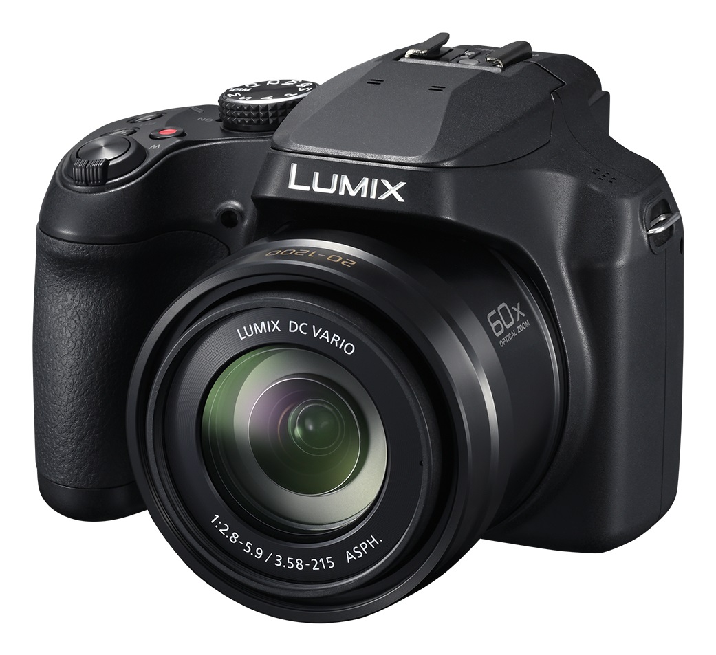 Panasonic Lumix DC-FZ82DE-K Fotocamera Bridge 18.1MP con Zoom 60x, Video 4K, Mirino OLED e Touch Screen