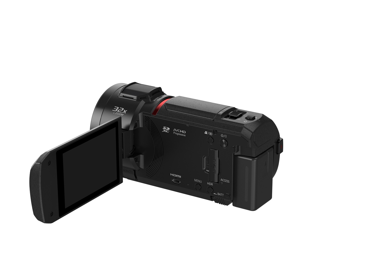 Panasonic HC-VX3E-K Videocamera Compatta Ultra HD 4K con Grandangolo 25 mm e Zoom Ottico 24x