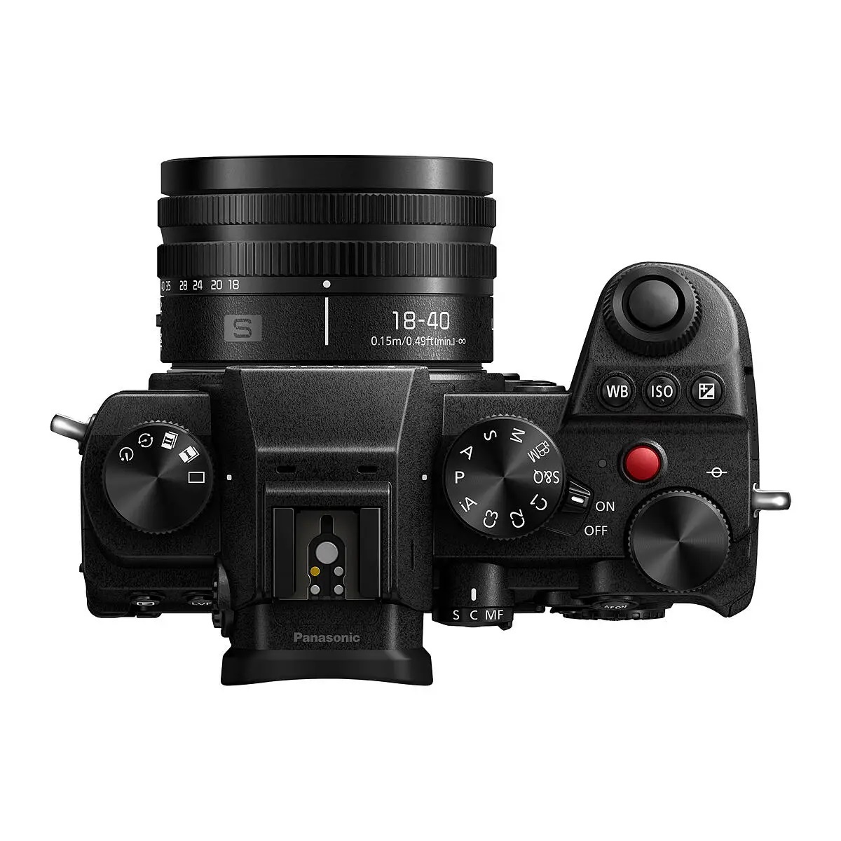 Panasonic Lumix S5D Corpo Macchina Mirrorless Full Frame 24,2MP con Obiettivo S-R1840E 18-40mm F/4.5-6.3, Registrazione 4K 60P, Live View Finder, Monitor ad Angolo Libero, Wi-Fi e Bluetooth, Nero