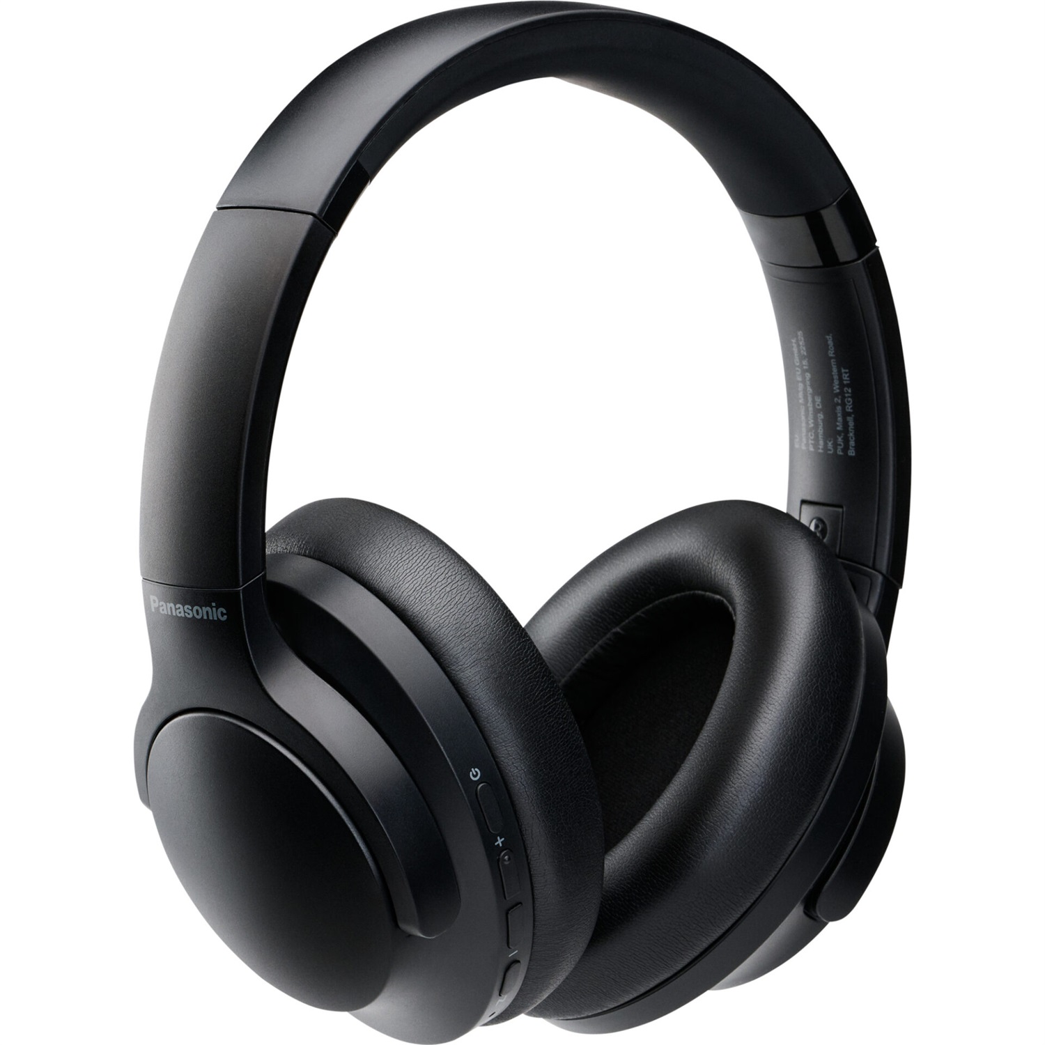 Panasonic RB-HX330BD Cuffie Bluetooth Nero con Microfono, Autonomia di 55 Ore, Cancellazione Rumore Attiva e Driver da 40mm