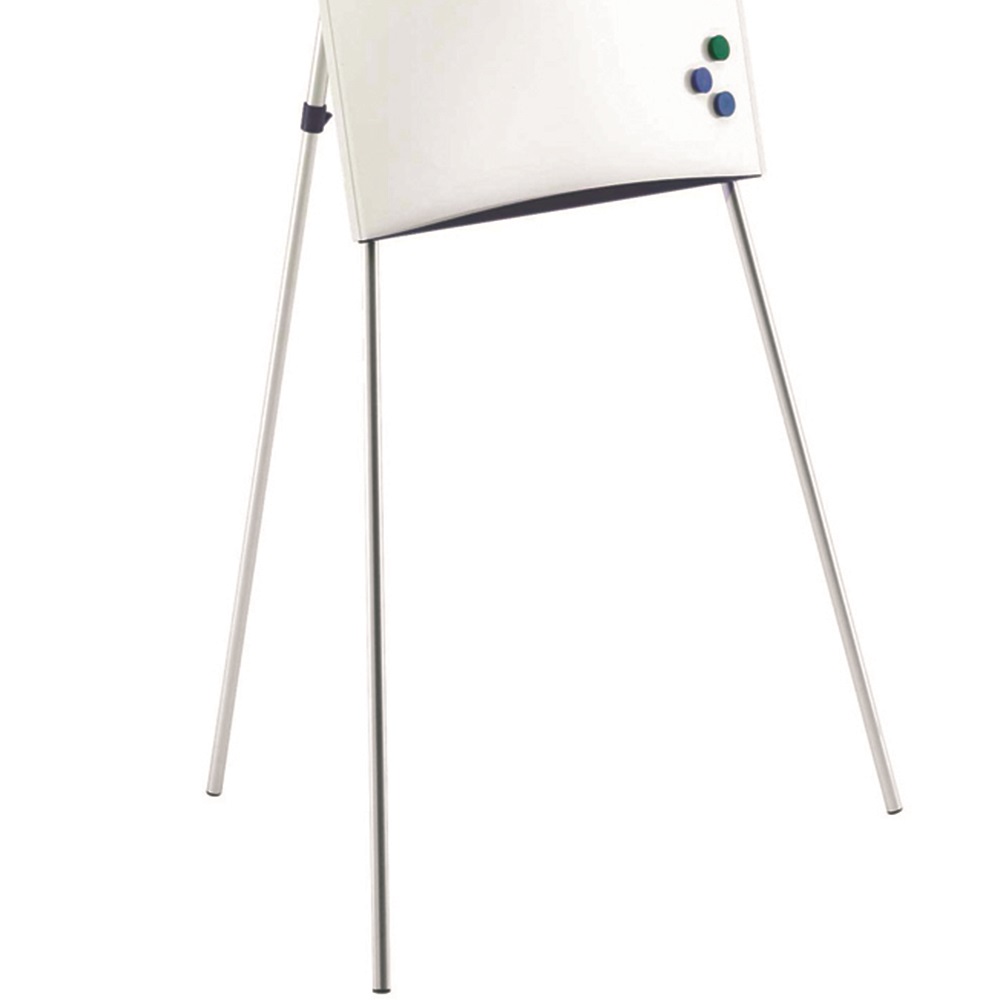 Nobo Lavagna Portablocco Classic su Treppiede - 100 x 67,5 cm - Acciaio Laccato Magnetico Scrivibile