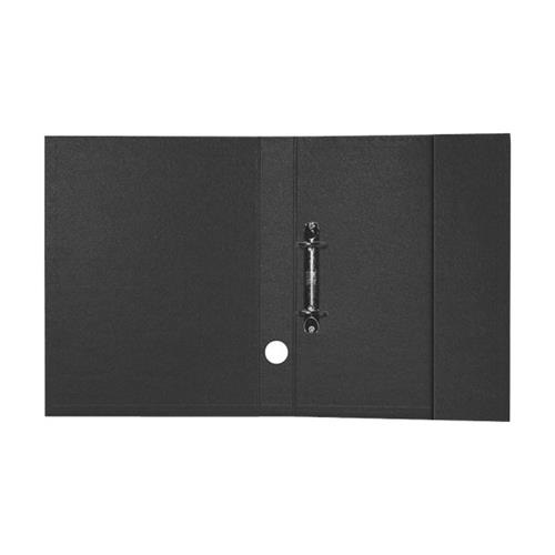 KING MEC GKM6200 Raccoglitore ad Anelli A4 Nero - Sestetto con 6 Cartelle, Dorso 3,3 cm