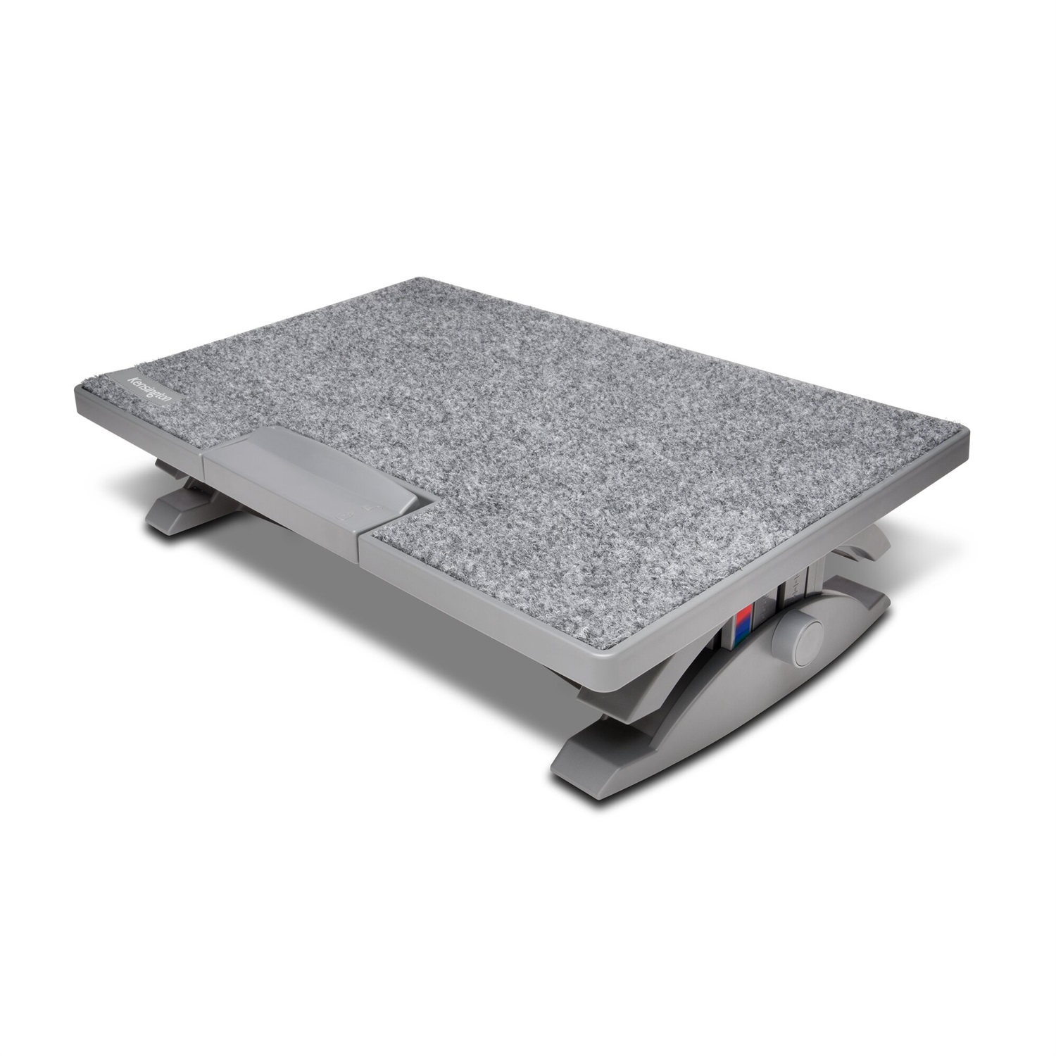 Kensington Poggiapiedi Ergonomico SmartFit® SoleMate™ Pro Elite - Grigio, Altezza e Inclinazione Regolabili, Superficie Antiscivolo