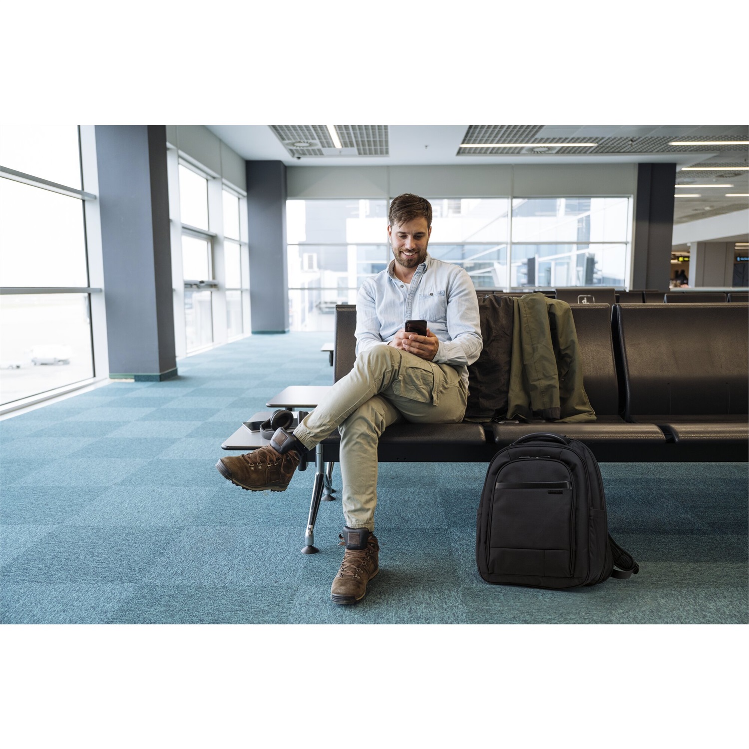 Kensington Zaino per Laptop Contour™ 2.0 Pro - 17 pollici, Unisex, Grande, Idrorepellente, Borsa da Viaggio con Scomparto Sicuro