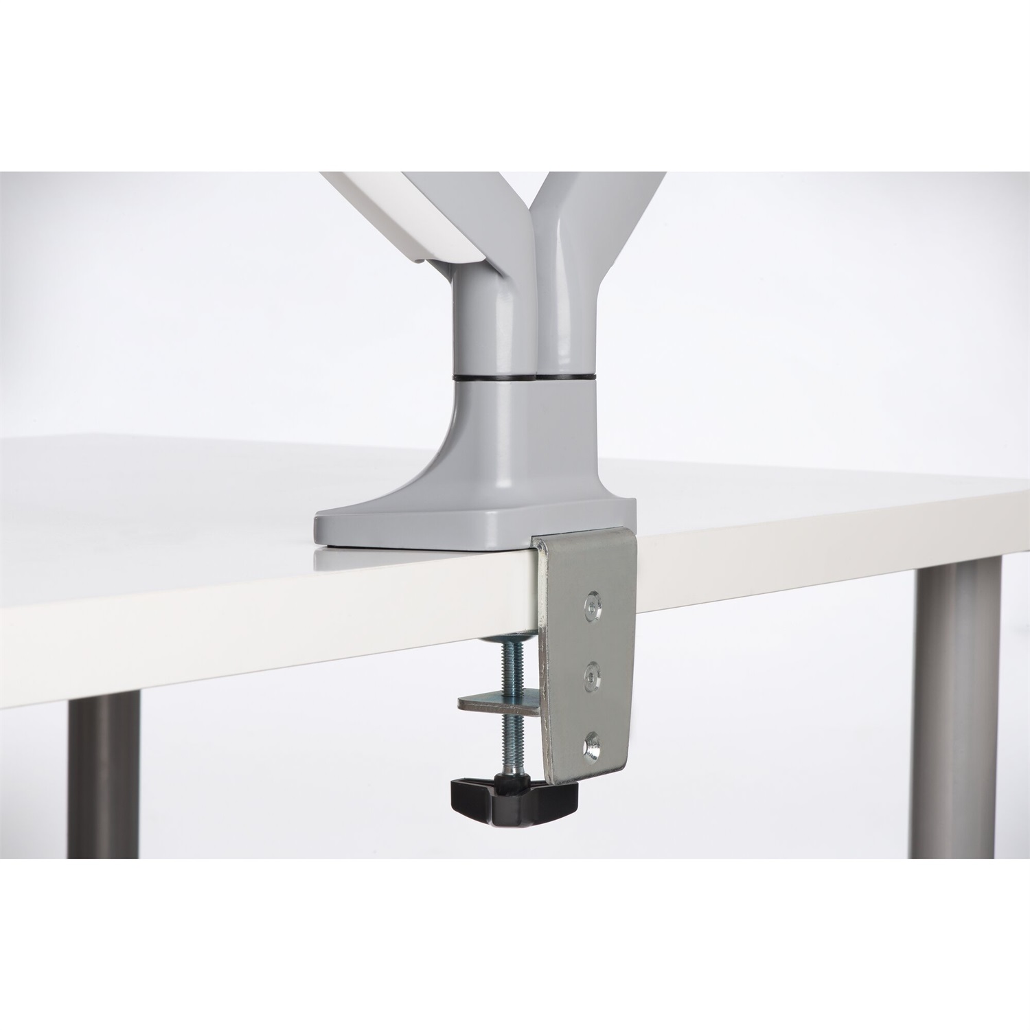 Kensington Braccio per Monitor Singolo con Piastra Vesa, Altezza Regolabile One-Touch, Molla a Gas Integrata, Grigio (K55470EU)