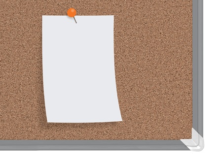 Nobo Lavagna Premium Plus in Sughero 120x150 cm con Cornice in Alluminio Anodizzato e Sistema di Fissaggio Nascosto