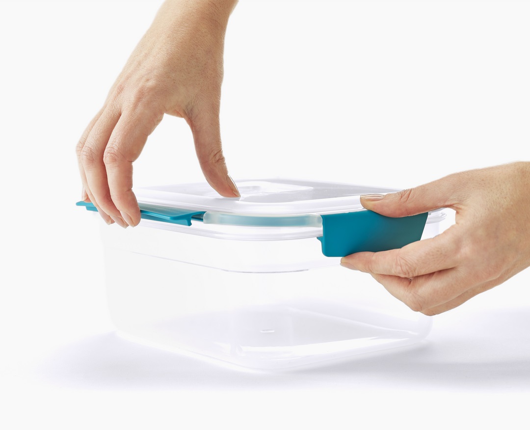 Joseph Joseph Nest Lock Set da 5 Contenitori in Plastica per Alimenti - Multicolore, Ermetici, A Prova di Perdite, Salvaspazio, Senza BPA