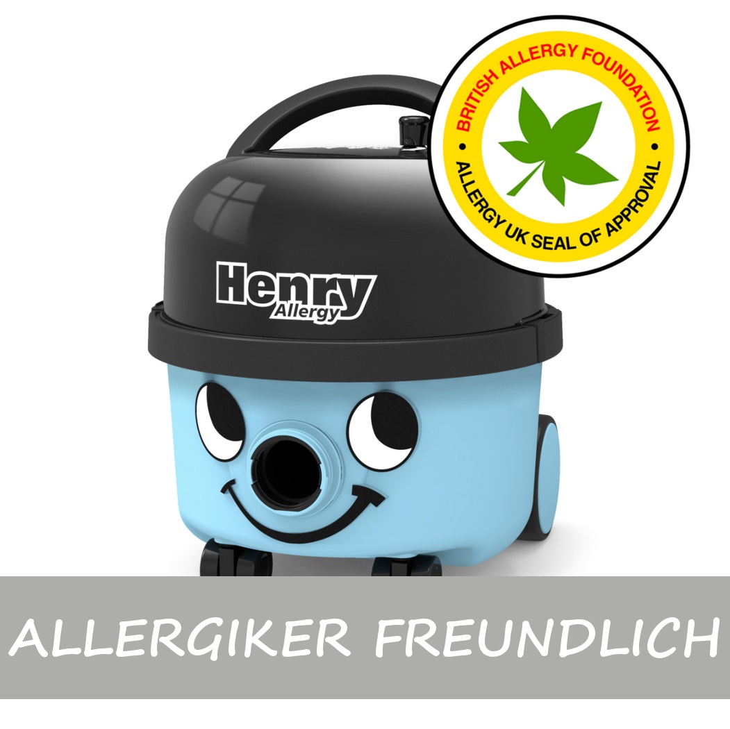 Numatic HENRY Allergy Aspirapolvere a Cilindro Secco 620 W con Filtraggio HEPA 6 L Anallergico