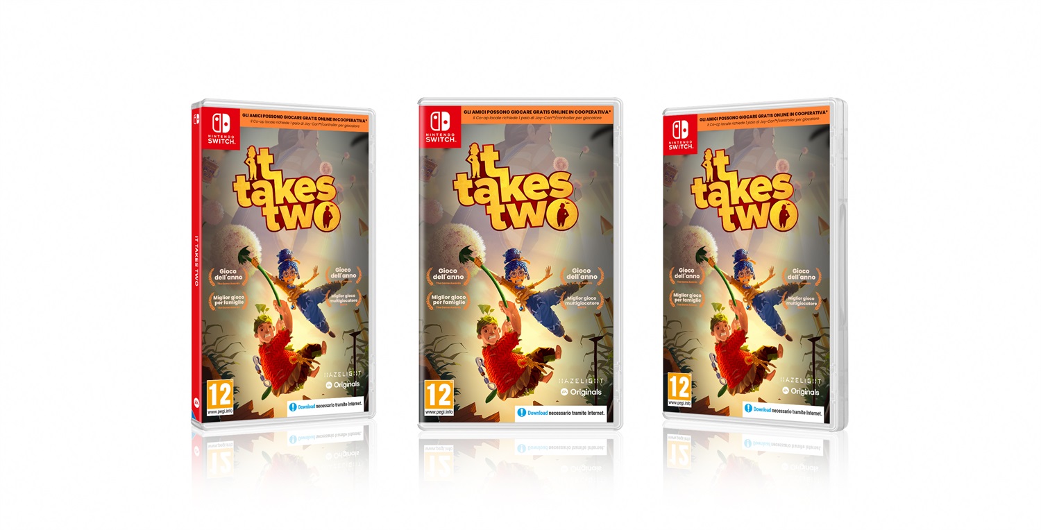 Electronic Arts It Takes Two - Videogioco Multilingua per Nintendo Switch, Multiplayer Cooperativo, Vincitore di oltre 90 Premi