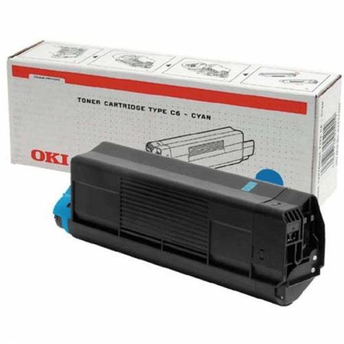 OKI 43034807 Toner Originale Ciano - 1.500 Pagine per C3200/C3200N