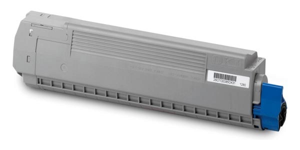 OKI 44059211 Cartuccia Toner Originale Ciano - Capacità 10000 Pagine, Compatibile con MC860, MC860dn, MC860cdt, MC860cdx, CX2633