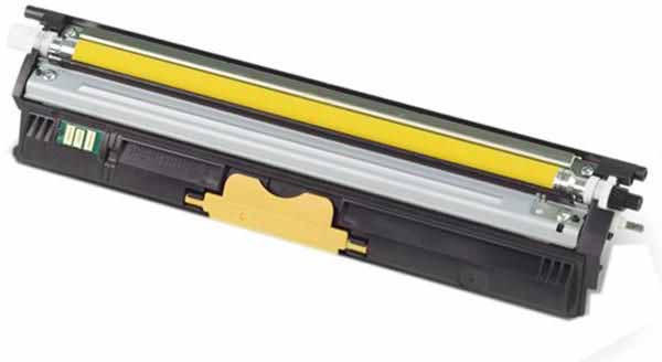Oki 44250717 Cartuccia Toner Originale Giallo - Durata 1500 Pagine, Compatibile con Oki C110, C130, C130N, MC160, MC160N