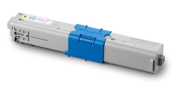 OKI 44469704 Toner Originale Giallo - 2000 Pagine - Compatibile con C310/330/510/530