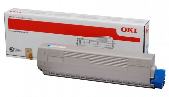 OKI Toner Magenta 44059254 Originale per MC861 - Capacità 10.000 Pagine