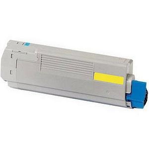OKI 45536505 Cartuccia Toner Originale Giallo Alta Capacità - Fino a 38000 Pagine