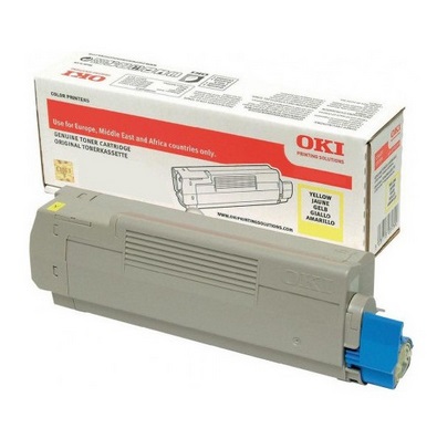 OKI 46471101 Toner Giallo Originale - 7000 Pagine - Compatibile con C823/C833/C843