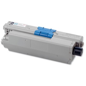 OKI 46490608 Toner Nero Originale - 7000 Pagine, Compatibile con C532dn, C542dn, MC563dn, MC573dn