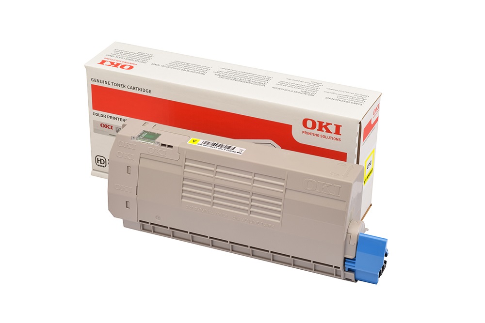 OKI 46507613 Toner Originale Giallo per C712 - Capacità ~11500 Pagine
